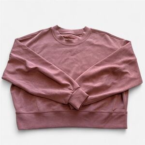 Lululemon Softstreme Crew Neck in Red Clay